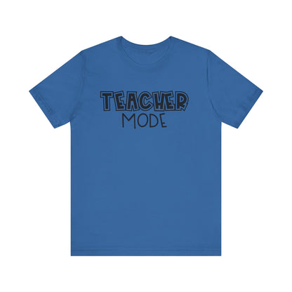 Teacher Mode Unisex Jersey Tee - Perfect Gift for Educators