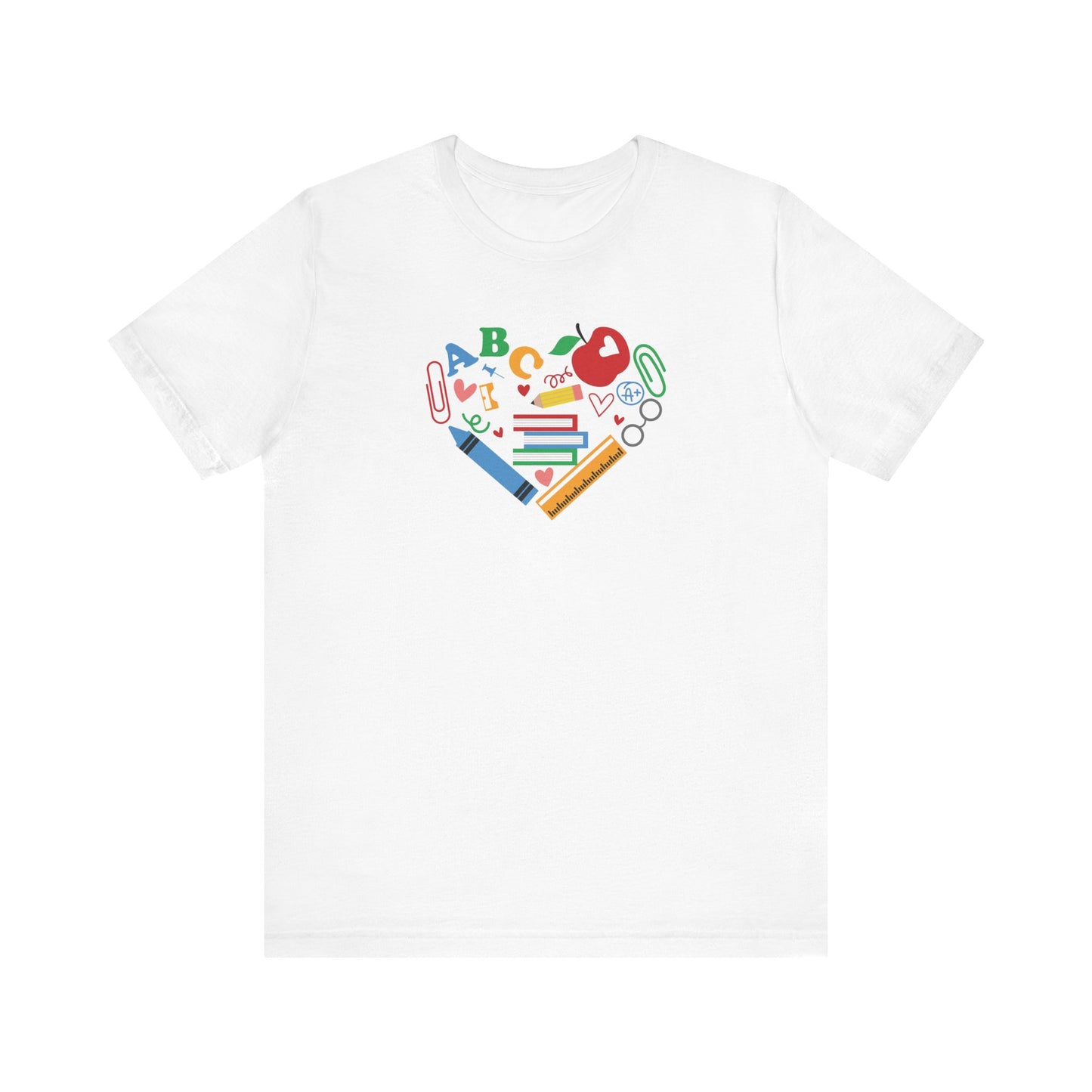 Creative Love Jersey Tee - Perfect for Teachers and Art Lovers