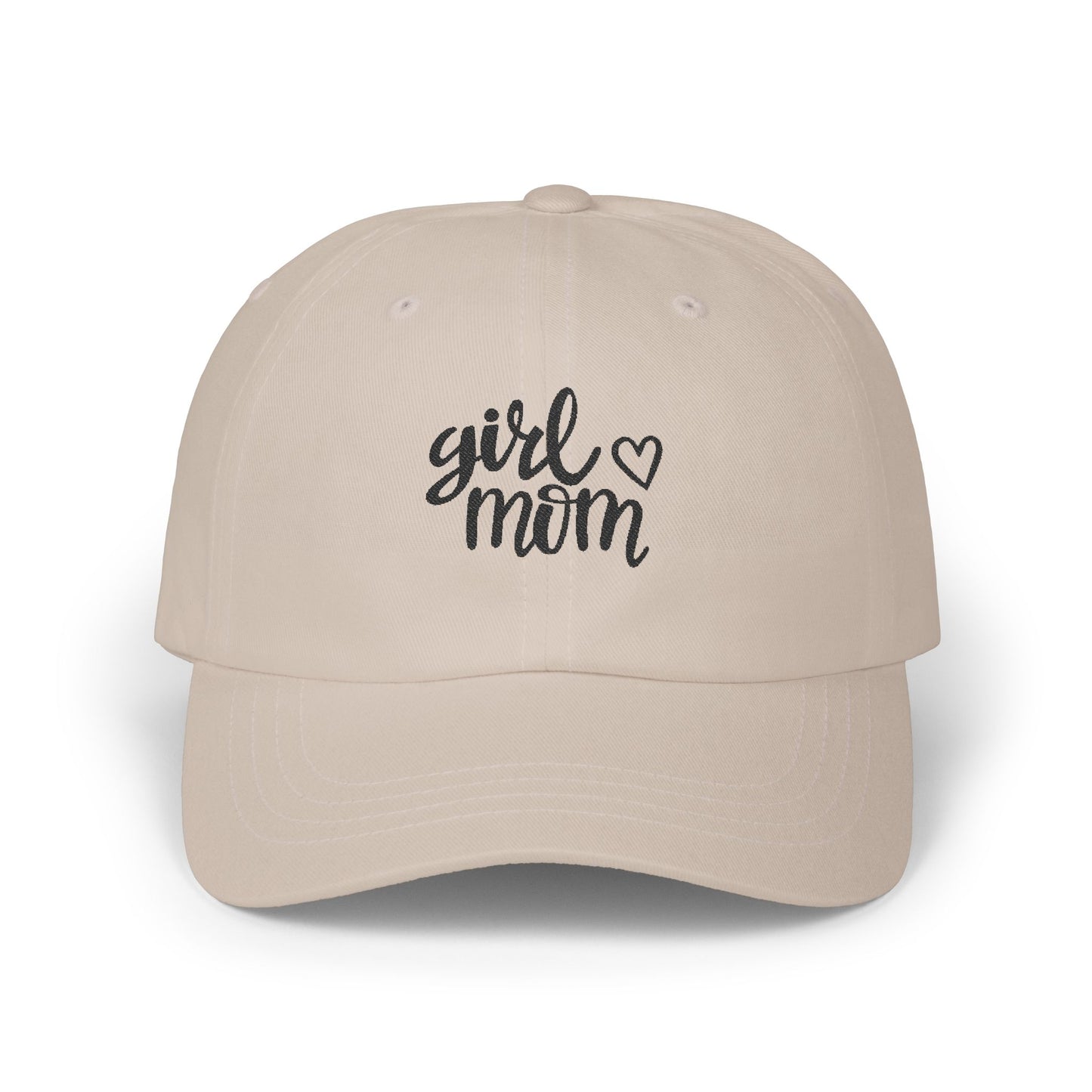Girl Mom Classic Dad Cap - Trendy Adjustable Hat for Stylish Moms