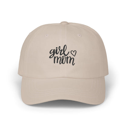 Girl Mom Classic Dad Cap - Trendy Adjustable Hat for Stylish Moms