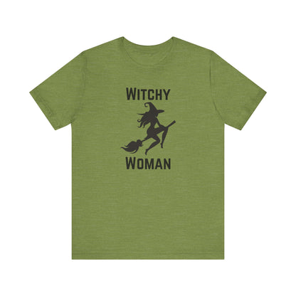 Witchy Woman Tee, Magical Shirt, Halloween Apparel, Gift for Witches, Cute Witch T-Shirt, Witchcraft Fashion