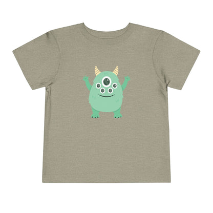 Cute Monster Toddler Tee – Fun Short Sleeve Shirt for Kids