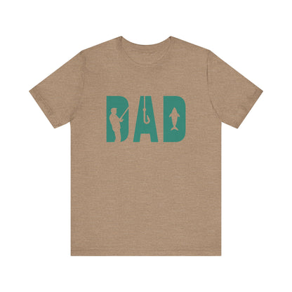 Fishing Dad Jersey Tee - Perfect Gift for Father's Day and Outdoor Lovers