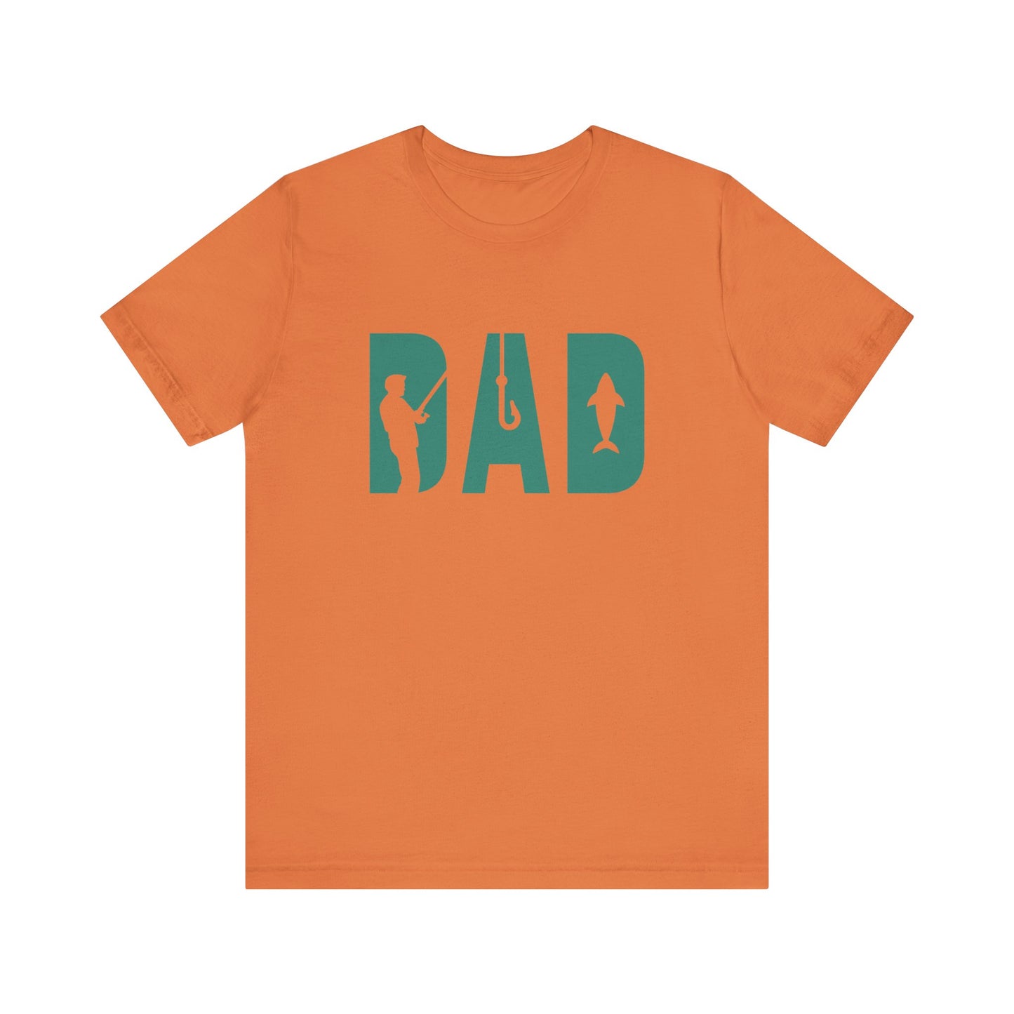 Fishing Dad Jersey Tee - Perfect Gift for Father's Day and Outdoor Lovers