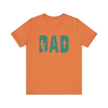 Fishing Dad Jersey Tee - Perfect Gift for Father's Day and Outdoor Lovers