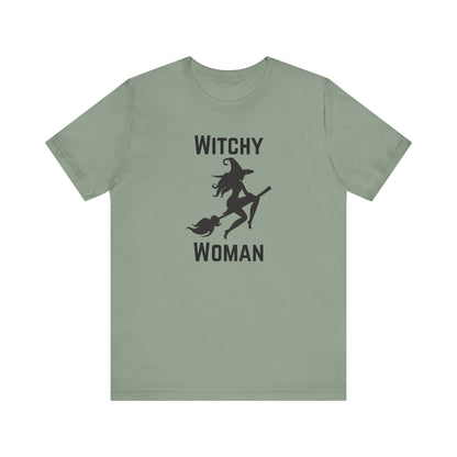 Witchy Woman Tee, Magical Shirt, Halloween Apparel, Gift for Witches, Cute Witch T-Shirt, Witchcraft Fashion