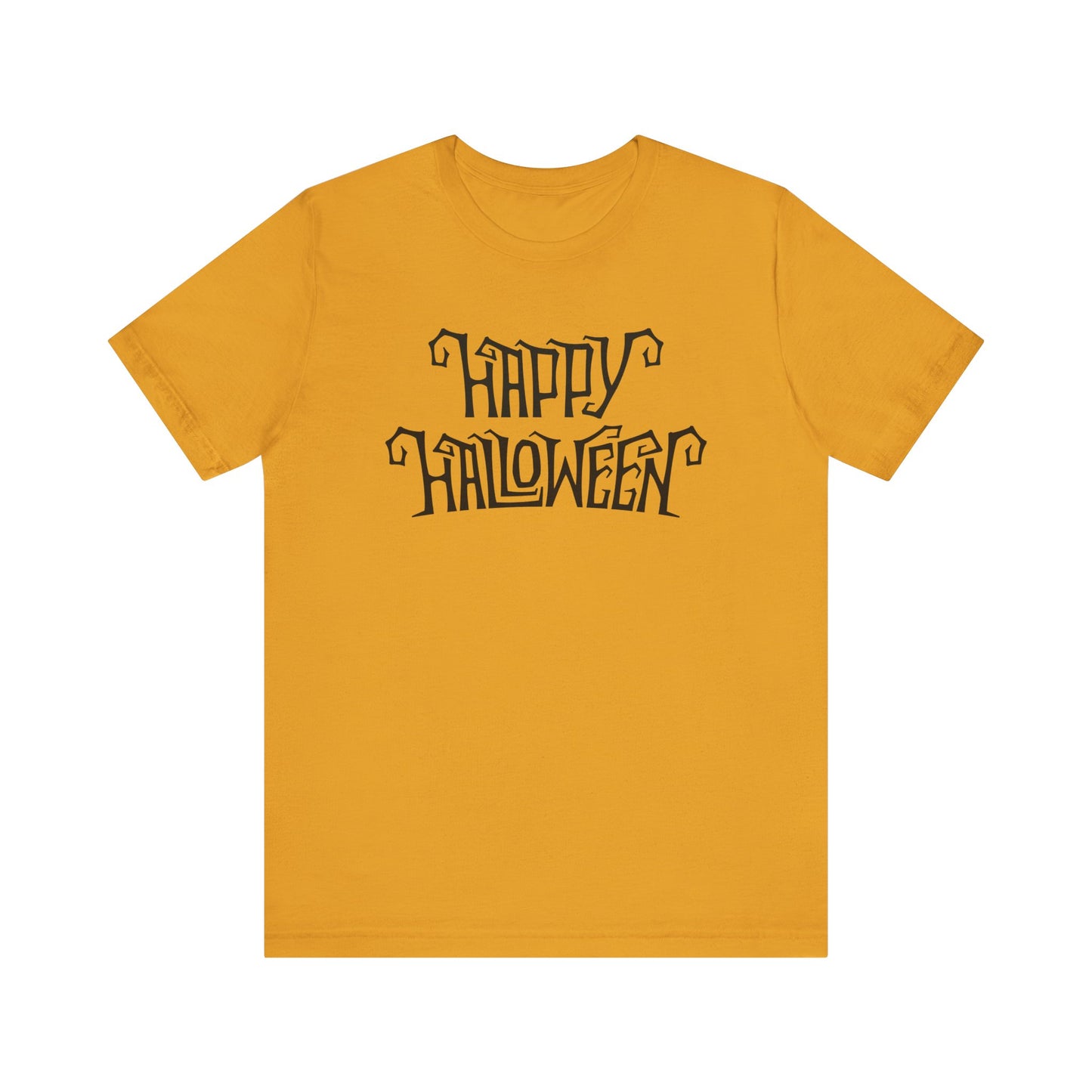 Happy Halloween Tee, Spooky Graphic Shirt, Festive Fall Apparel, Halloween Costume Top, Halloween Party Wear