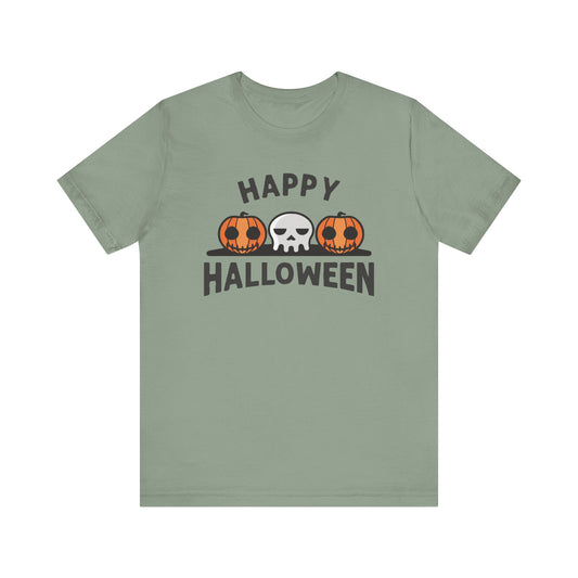 Happy Halloween Tee, Spooky Shirt, Halloween Costume, Fall Apparel, Gift for Halloween Lovers