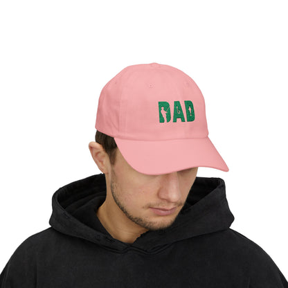 Fishing Dad Cap - Stylish White Hat for Fathers Who Love Fishing