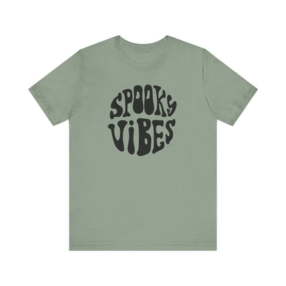 Spooky Vibes Tee - Perfect for Halloween, Casual Wear, Gift, Festival, or Everyday Style