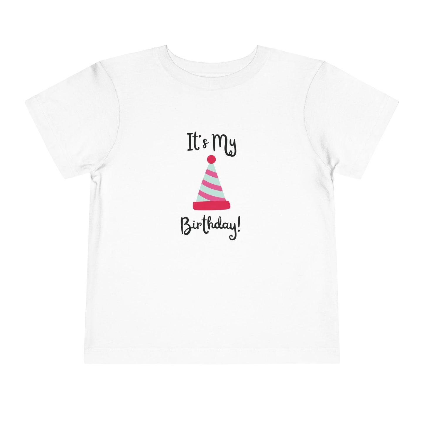 Birthday Party Toddler Tee - "It's My Birthday!"