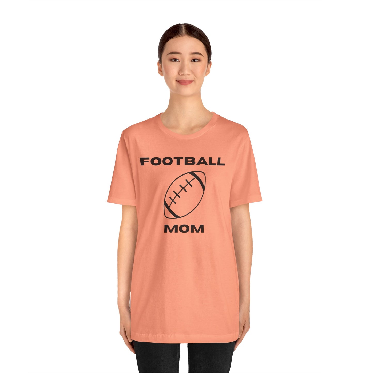 Football Mom Jersey Short Sleeve Tee