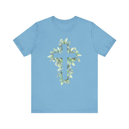 Cross with Leaves T-Shirt