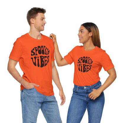 Spooky Vibes Tee - Perfect for Halloween, Casual Wear, Gift, Festival, or Everyday Style