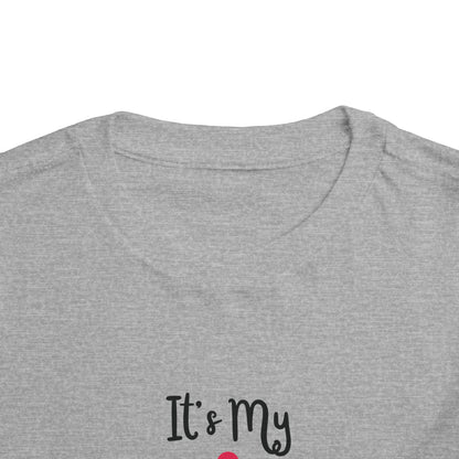 Birthday Party Toddler Tee - "It's My Birthday!"