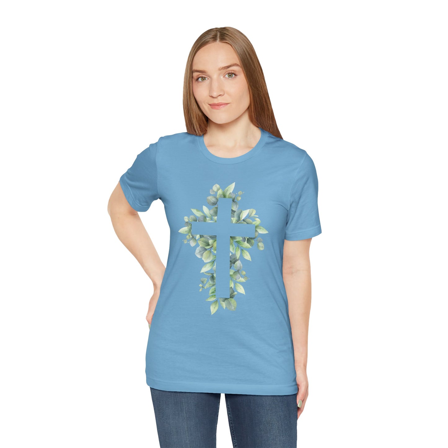Cross with Leaves T-Shirt