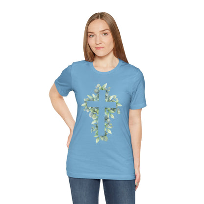 Cross with Leaves T-Shirt