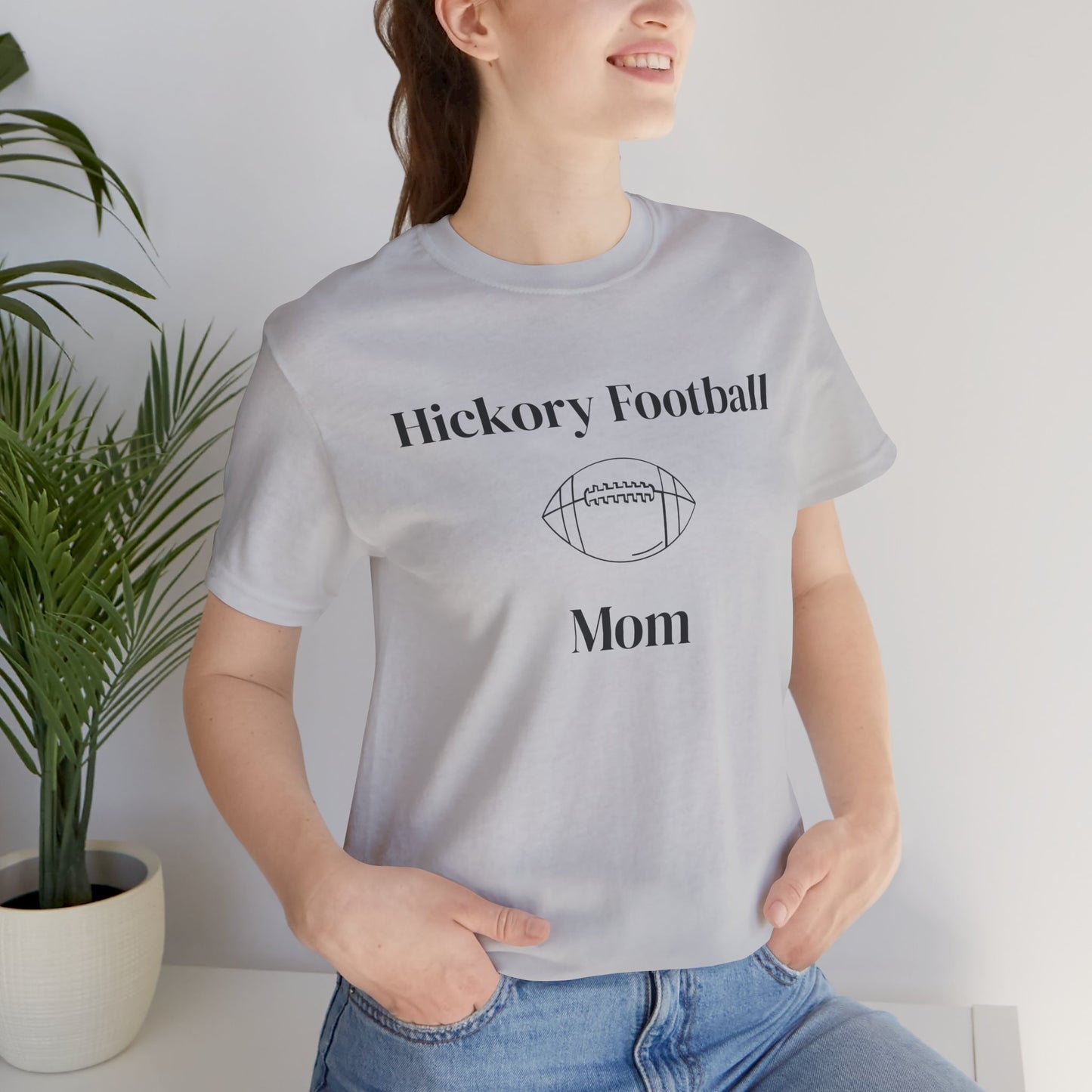 Football Mom Jersey Tee, Sports Fan Shirt, Gift for Moms, Team Spirit Apparel, Football Season Fashion, Casual Wear