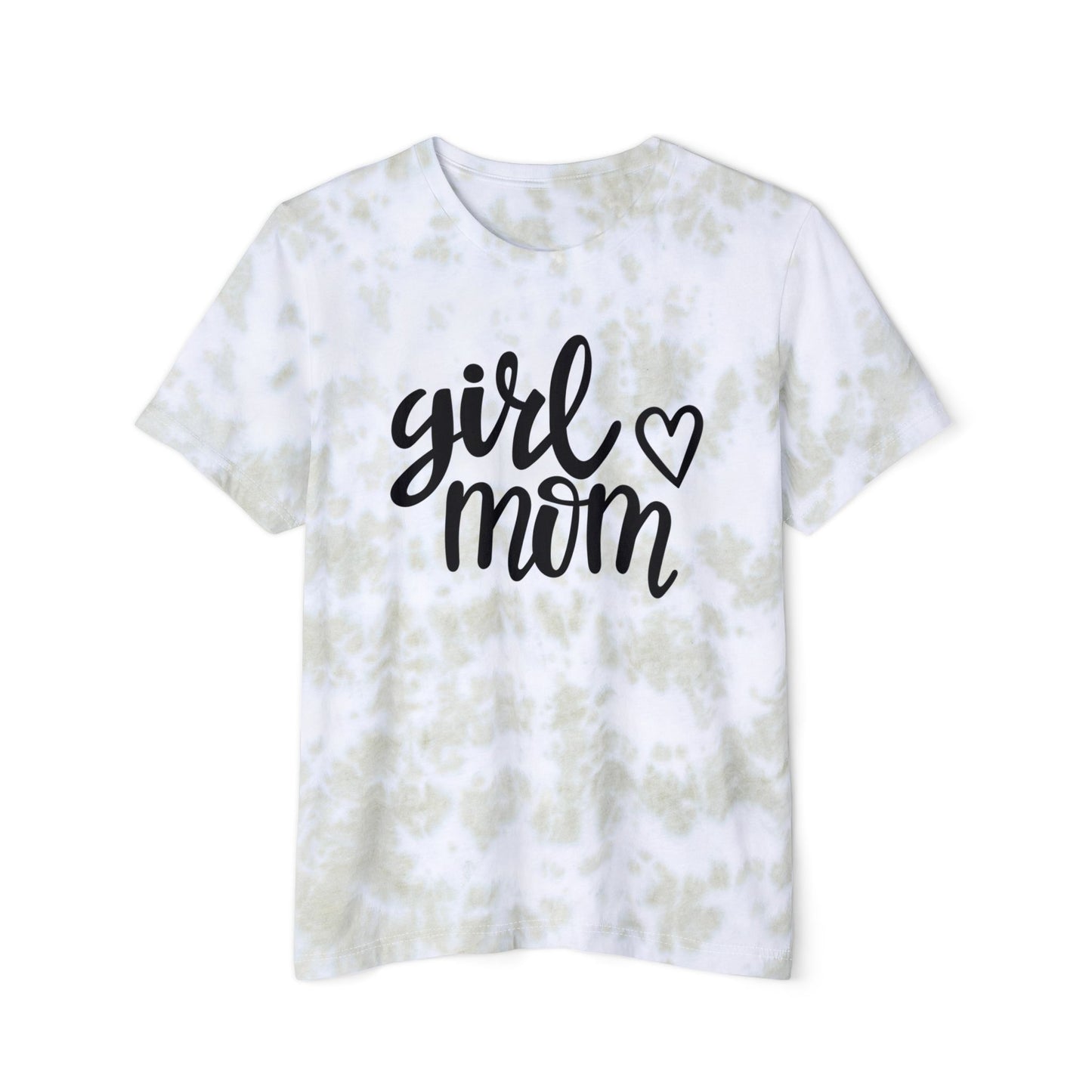 Girl Mom Tie-Dyed T-Shirt - Stylish Gift for Moms