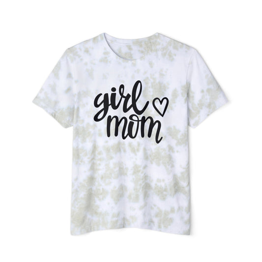 Girl Mom Tie-Dyed T-Shirt - Stylish Gift for Moms