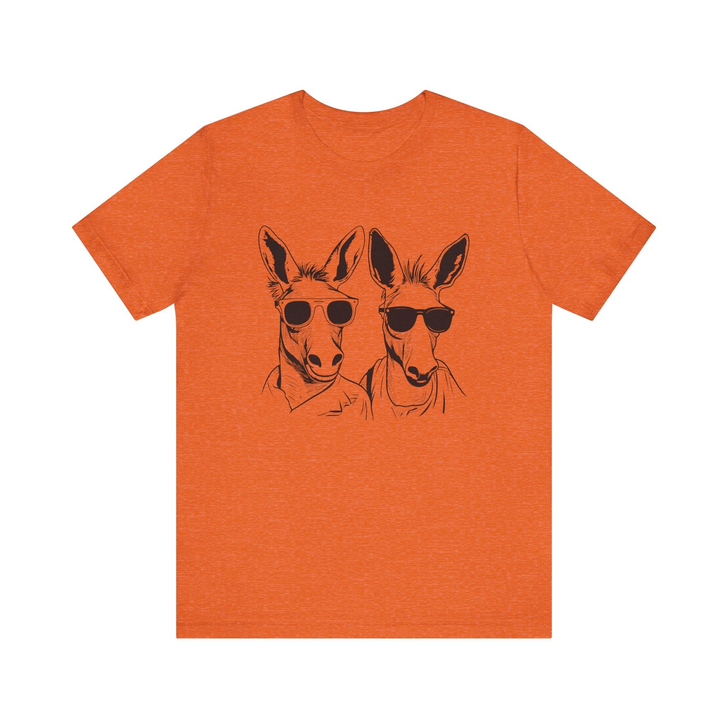 Cool Kangaroo Sunglasses Unisex Tee - Fun & Casual Style for Animal Lovers