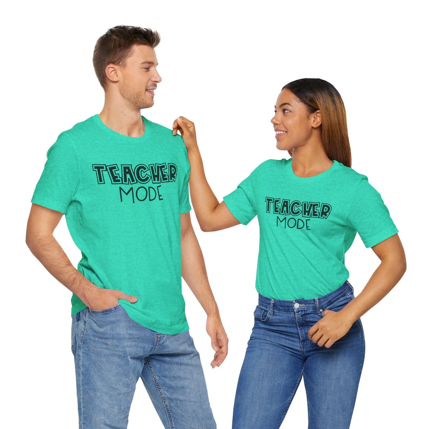 Teacher Mode Unisex Jersey Tee - Perfect Gift for Educators