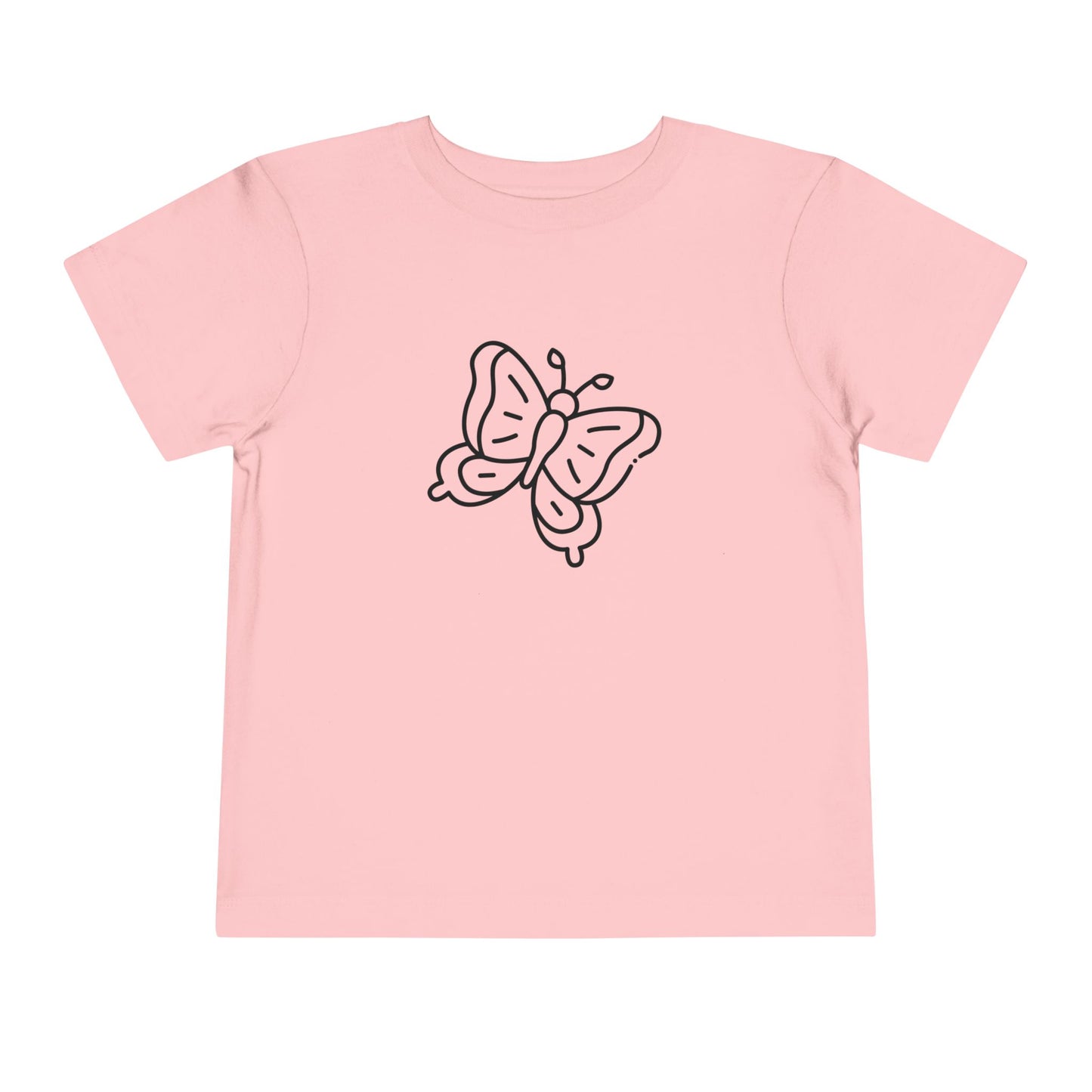 Butterfly Toddler Tee - Cute Kids Short Sleeve Shirt for Playtime and Gifts