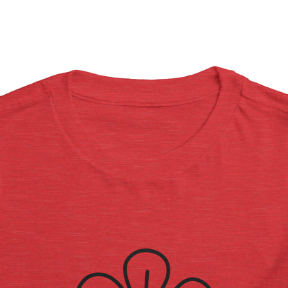 Happy Flower Toddler Short Sleeve Tee - Cute & Comfortable Kids T-Shirt