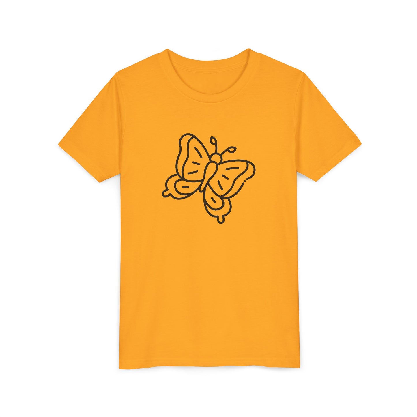 Youth Butterfly Graphic Tee - Fun & Whimsical Kids Shirt