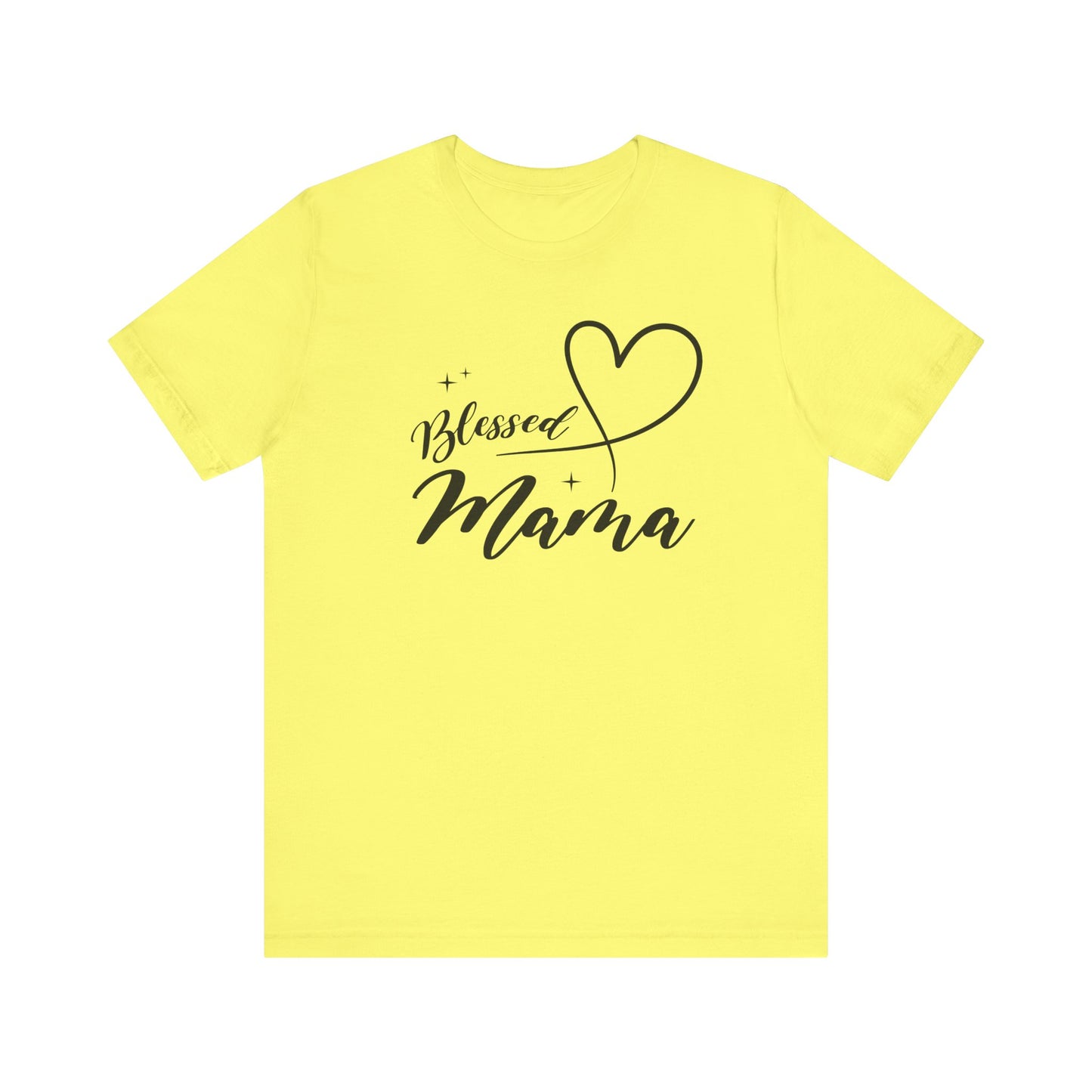 Blessed Mama Short Sleeve Tee - Perfect Gift for Moms