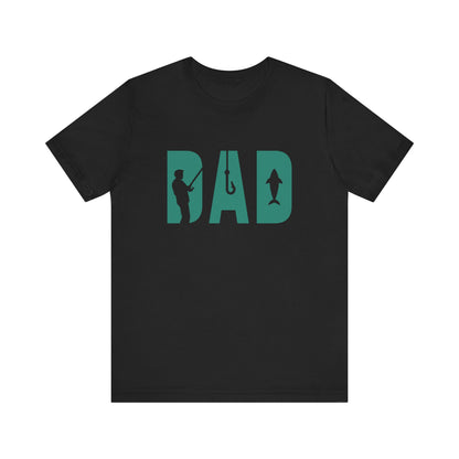 Fishing Dad Jersey Tee - Perfect Gift for Father's Day and Outdoor Lovers