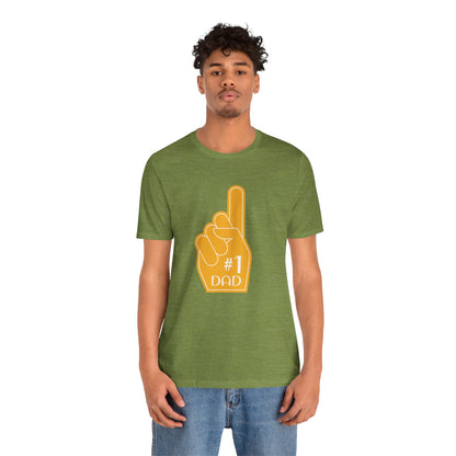 #1 Dad Jersey Tee - Perfect Father's Day Gift
