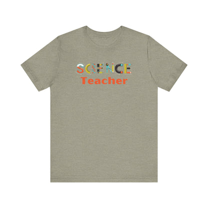 Science Teacher Unisex Tee - Fun & Colorful Graphic Shirt for Educators