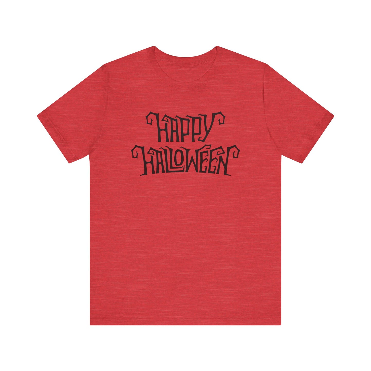 Happy Halloween Tee, Spooky Graphic Shirt, Festive Fall Apparel, Halloween Costume Top, Halloween Party Wear