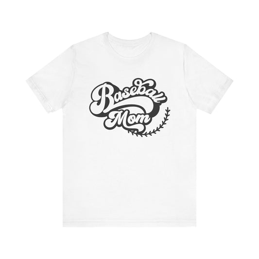 Baseball Mom Jersey Tee - Supportive & Stylish Shirt for Sports Moms