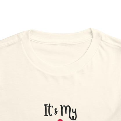 Birthday Party Toddler Tee - "It's My Birthday!"