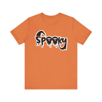Spooky Halloween T-Shirt, Graphic Tee, Ghoulish Fun Apparel, Perfect for Halloween Parties, Costume Events, Trick or Treat