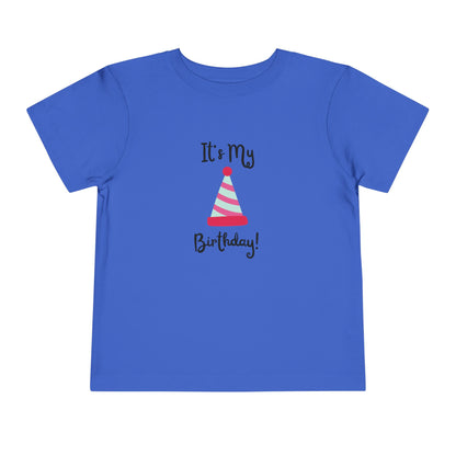 Birthday Party Toddler Tee - "It's My Birthday!"