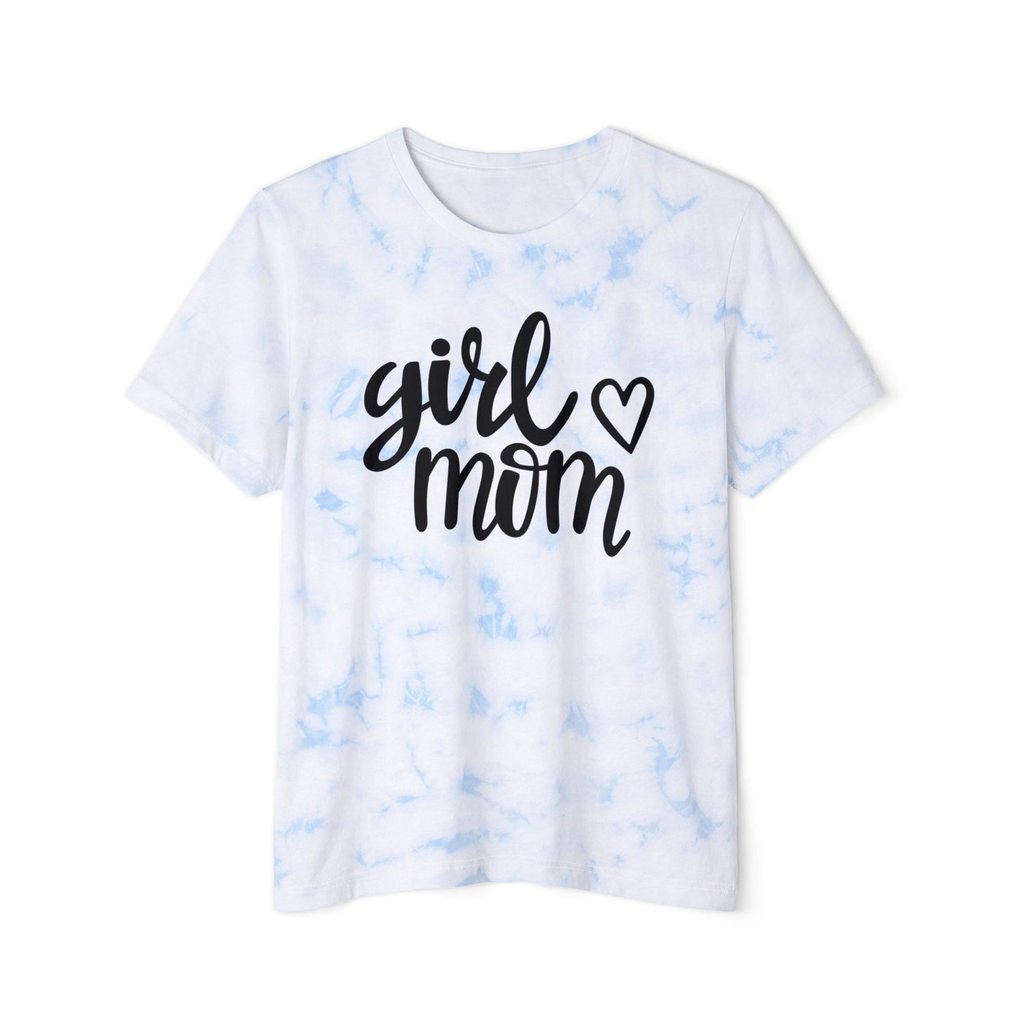 Girl Mom Tie-Dyed T-Shirt - Stylish Gift for Moms