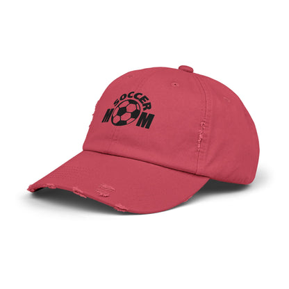 Soccer Mom Distressed Cap - Perfect Gift for Sports Moms