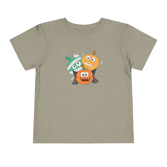 Funny Halloween Toddler Tee, Cute Kids T-Shirt for Halloween, Pumpkin Shirt, Spooky Kids Apparel, Toddler Costume Top
