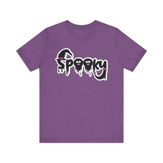 Spooky Halloween T-Shirt, Graphic Tee, Ghoulish Fun Apparel, Perfect for Halloween Parties, Costume Events, Trick or Treat