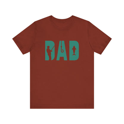Fishing Dad Jersey Tee - Perfect Gift for Father's Day and Outdoor Lovers