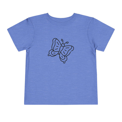 Butterfly Toddler Tee - Cute Kids Short Sleeve Shirt for Playtime and Gifts