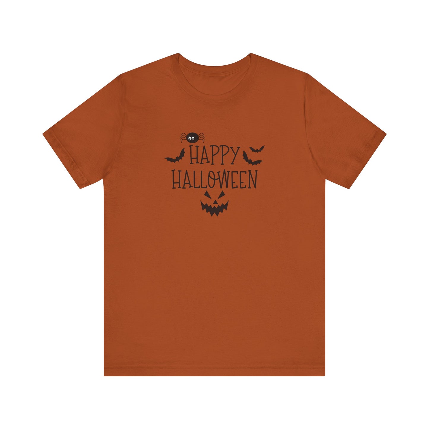 Happy Halloween Tee, Spooky T-Shirt for Fall, Halloween Party Attire, Trick or Treat Shirt, Casual Halloween Outfit