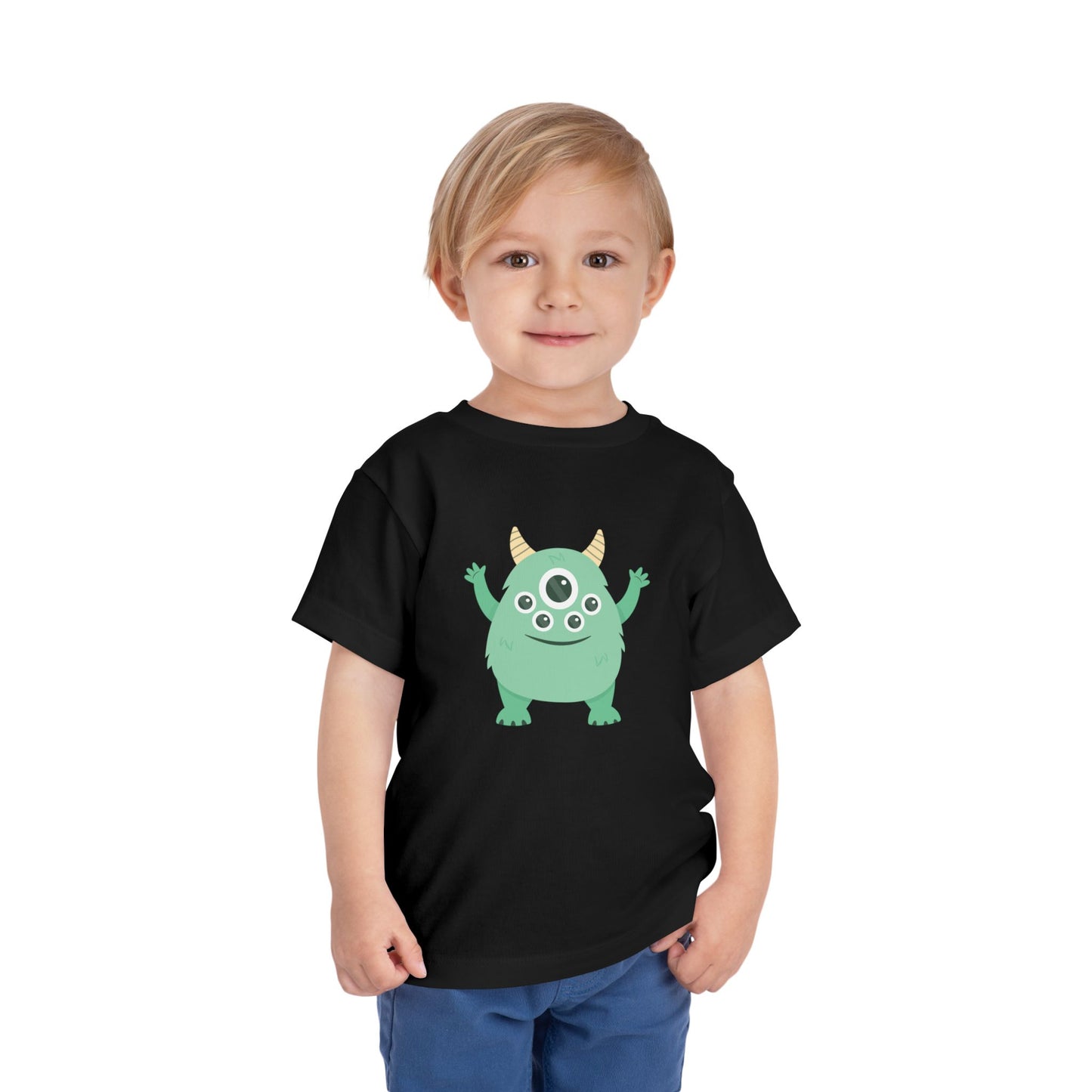 Cute Monster Toddler Tee – Fun Short Sleeve Shirt for Kids