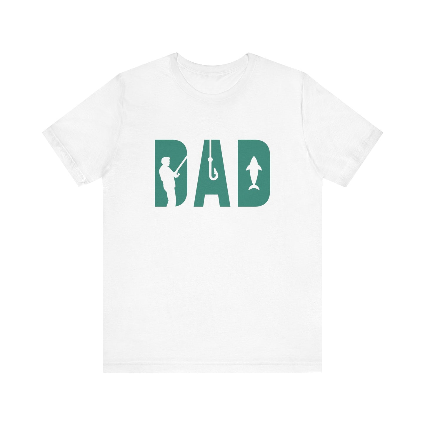 Fishing Dad Jersey Tee - Perfect Gift for Father's Day and Outdoor Lovers