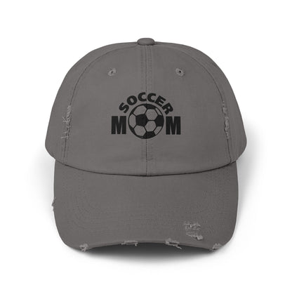 Soccer Mom Distressed Cap - Perfect Gift for Sports Moms
