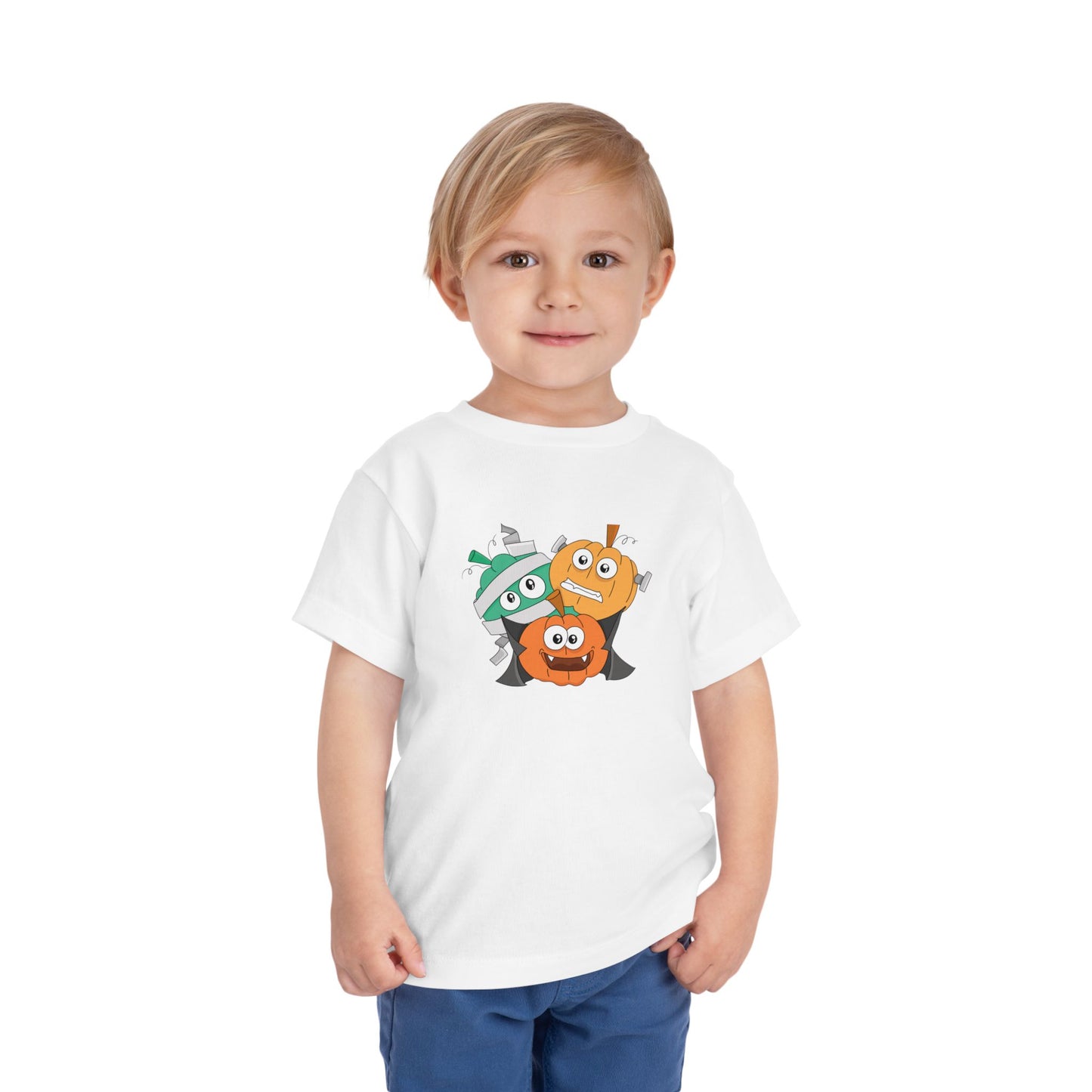 Funny Halloween Toddler Tee, Cute Kids T-Shirt for Halloween, Pumpkin Shirt, Spooky Kids Apparel, Toddler Costume Top