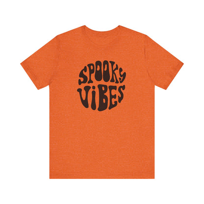 Spooky Vibes Tee - Perfect for Halloween, Casual Wear, Gift, Festival, or Everyday Style
